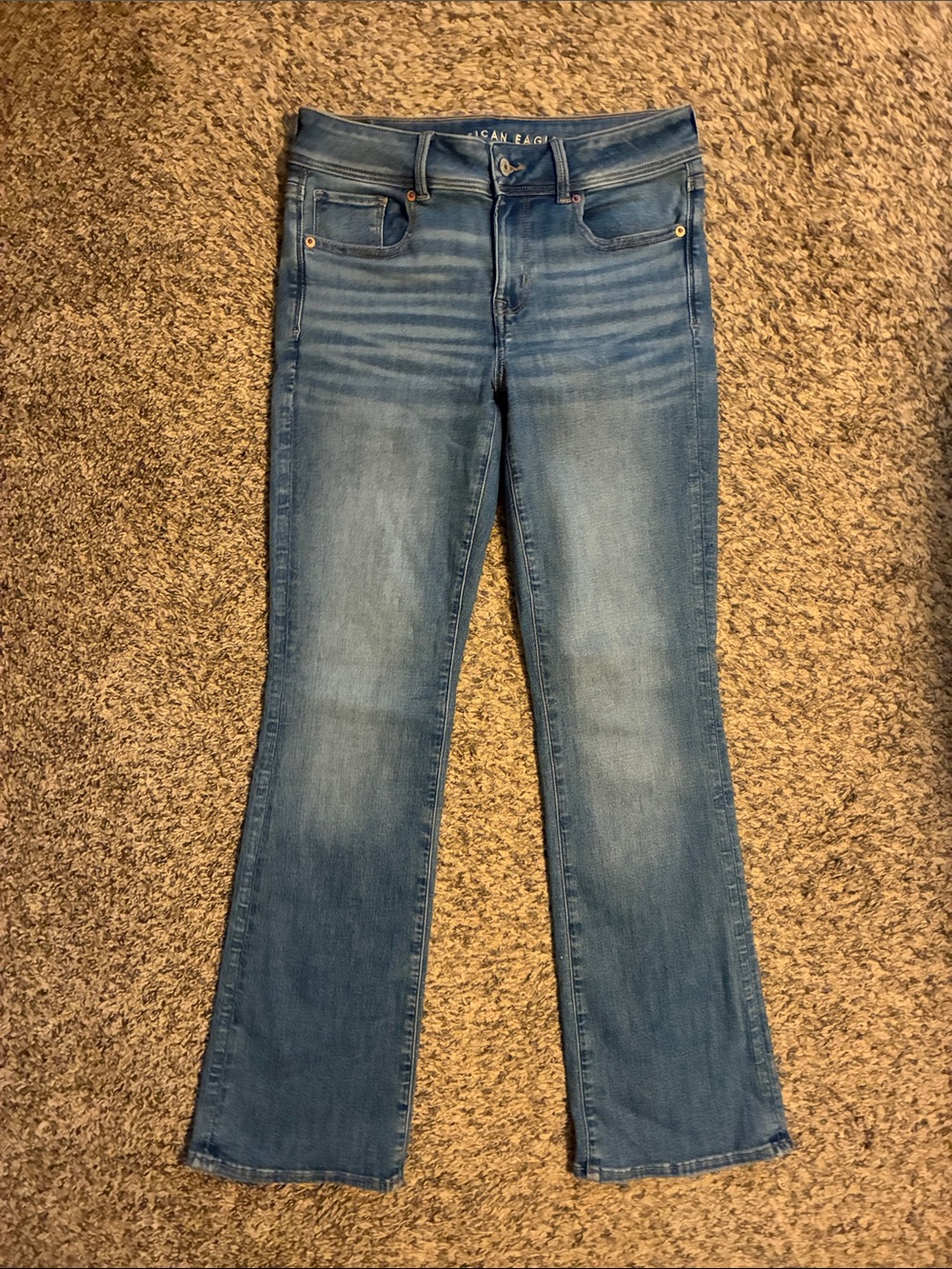 American Eagle kick boot jeans -size 6 regular